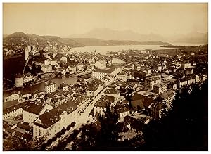 Suisse, Luzern, vue générale