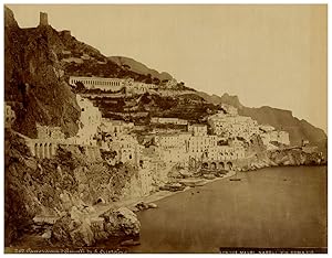 Italie, Amalfi, panorama da S. Cristoforo, Photo. Achille Mauri