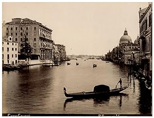 Italie, Venezia, Canal Grande, Photo. P. Salviati