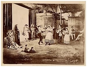 Italie, Napoli, Tarantella Napolitana, costumi e danza