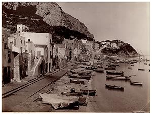 Italie, Capri, Marina, G. Sommer