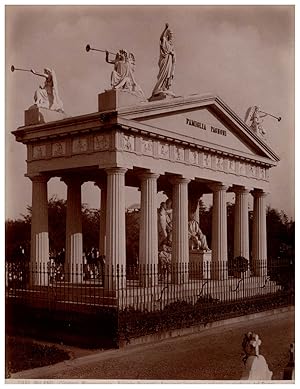 Italie, Milano, Cimitero Monumentale, Edicola Pagnoni, Ed. Brogi