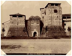 Italie, Rimini, Rocca Malatestiana, Photo. P. Poppi