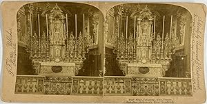 Jarvis, France, Nice, Altar, stereo, ca.1890