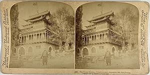 Underwood, France, Paris, Exposition 1900, The Chinese Pavilion, stereo, 1900