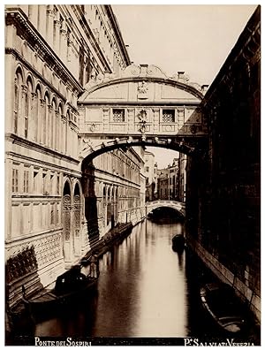 Italie, Venezia, Ponte dei Sospiri, P. Salviati