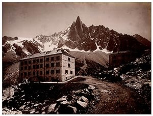 France, Mont Blanc Montanvert Hotel Glacier
