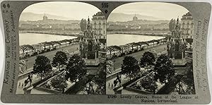 Keystone, Switzerland, Geneva, stereo, Home of the League of Nations, ca.1905