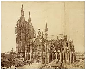 Deutschland, Allemagne, Köln, Kathedrale, Fertigstellung des zweiten Turms