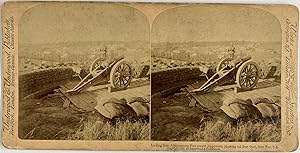 Underwood, South Africa, Boer War, Johannesburg Fort, stereo, 1901