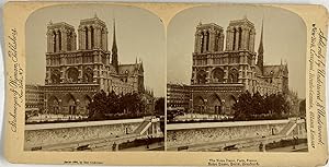 Bert Underwood, France, Paris, Notre Dame, stereo, 1894