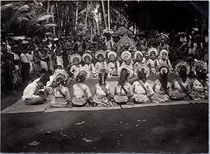 Indonesia, Bali, Ceremony, vintage silver print, ca.1928