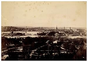 Sverige, Stockholm, panorama från Belvèdere, Photo. Lindahls