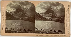 B.L. Singley, Switzerland, The Matterhorn, stereo, 1901
