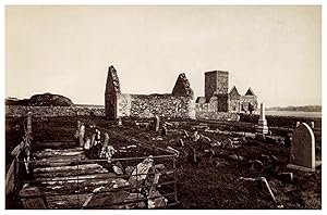 Scotland, Iona Cathedral, and Tombs of the King, Photo. J.V.