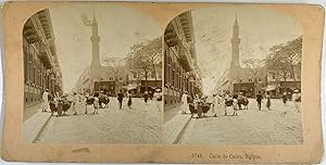 Kilburn, Egypt, Cairo, Mosque Osman Kathkhuda, stereo, ca.1900