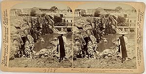 Underwood, Mexico, Guadalajara, Picturesque Dry River, stereo, 1901