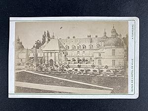 Lenoble, France, Château de Tanlay, vintage CDV albumen print