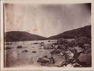 Vietnam, Golfe du Tonkin, Baie, vintage silver print, ca.1910