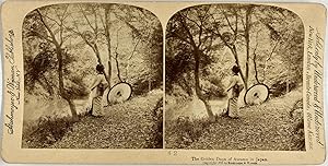 Strohmeyer & Wyman, Japan, The Golden Days of Autumn, stereo, 1896