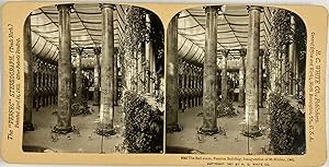 White, USA, Washington, Pension Building, Inauguration of McKinley, stereo, 1901