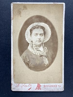 Auguste Patte, Portrait de Femme, A Identifier