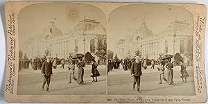 France, Paris, Exposition de 1900, Vintage print, Circa 1900, Stéréo