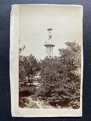 France, le Belvédère du cap Ferret, Vintage albumen print, ca.1870