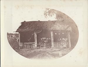 Vietnam, Saïgon, Maison Annamite, vintage carbon print, ca.1910