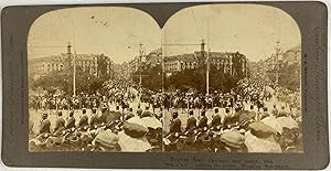 Espagne, Madrid, Mariage de la Princesse Victoria Eugenie de Battenberg (Ena) à San Jerónimo, arr...