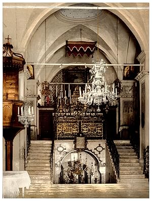 Nazareth, Intérieur de l église de l Annonciation