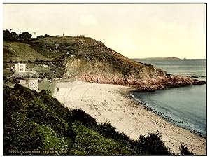 Channel Islands, Guernsey, Fermain Bay