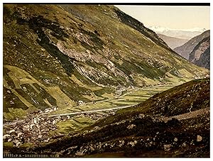 Schweiz, Vals, Graubünden, panorama