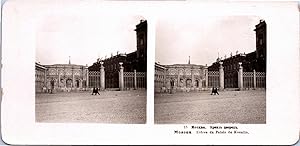 Russie, Moscou, Entrée du Palais du Kremlin, Vintage print, ca.1900, Stéréo