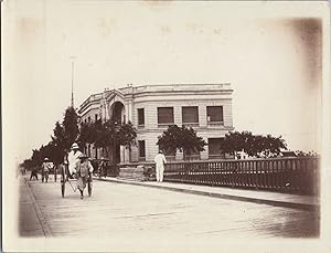 Vietnam, Haïphong, Agence des Chargeurs, vintage silver print, ca.1910