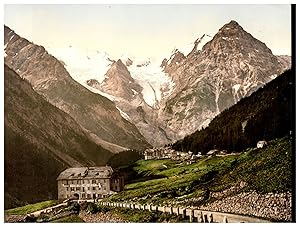 Tirol, Transformator, Hotel zur schönen Aussicht und Hotel Trafoi