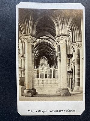 Angleterre, Canterbury Cathedral, Trinity Chapel, ca.1880