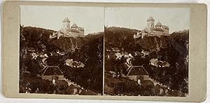 République Tchèque, Karl?tejn, Château, vintage stereo print, ca.1900
