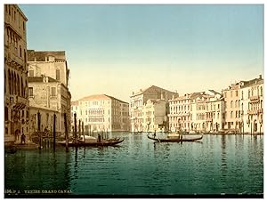 Italie, Venezia, Canal Grande e Palazzo Foscari