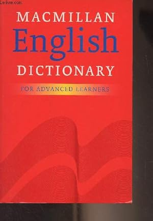 Imagen del vendedor de Macmillan English Dictionary for Advanced Learners a la venta por Le-Livre