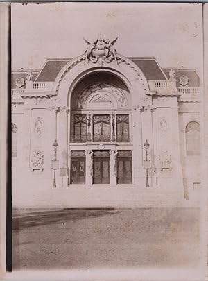 Vietnam, Saïgon, Théâtre, vintage carbon print, ca.1910