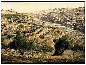 Jérusalem, Village de Siloé et vallée du Tyropéon
