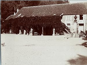 France, Vue d'une bâtisse 2, Vintage print, circa 1895