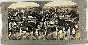 Martinique, Le Marigot, Vintage print, ca.1900, Stéréo