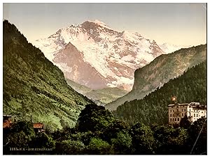 Schweiz, Berner Oberland, Jungfrau von Interlaken aus