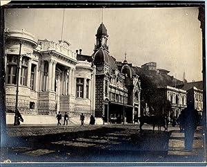 Chili, Valparaíso, Palacio Lyon, vintage silver print, ca.1910