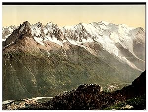 Vallée de Chamonix, Vue de l?Aiguille de la Floriaz