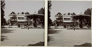 France, Kiosque à identifier, Vintage print, circa 1900