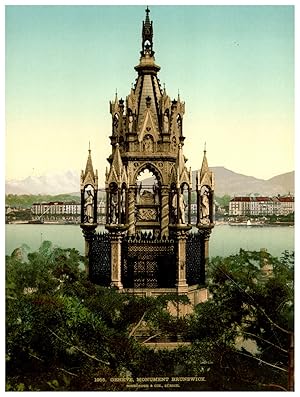 Schweiz, Genève, Monument Brunswick