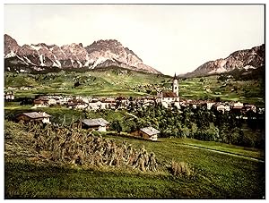 Tirol, Ampezzaner Alpen, Cortina mit Monte Cristallo